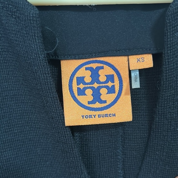 Tory Burch Declan Tab Wool Blend Dress Size XS black career office classic - Picture 7 of 14